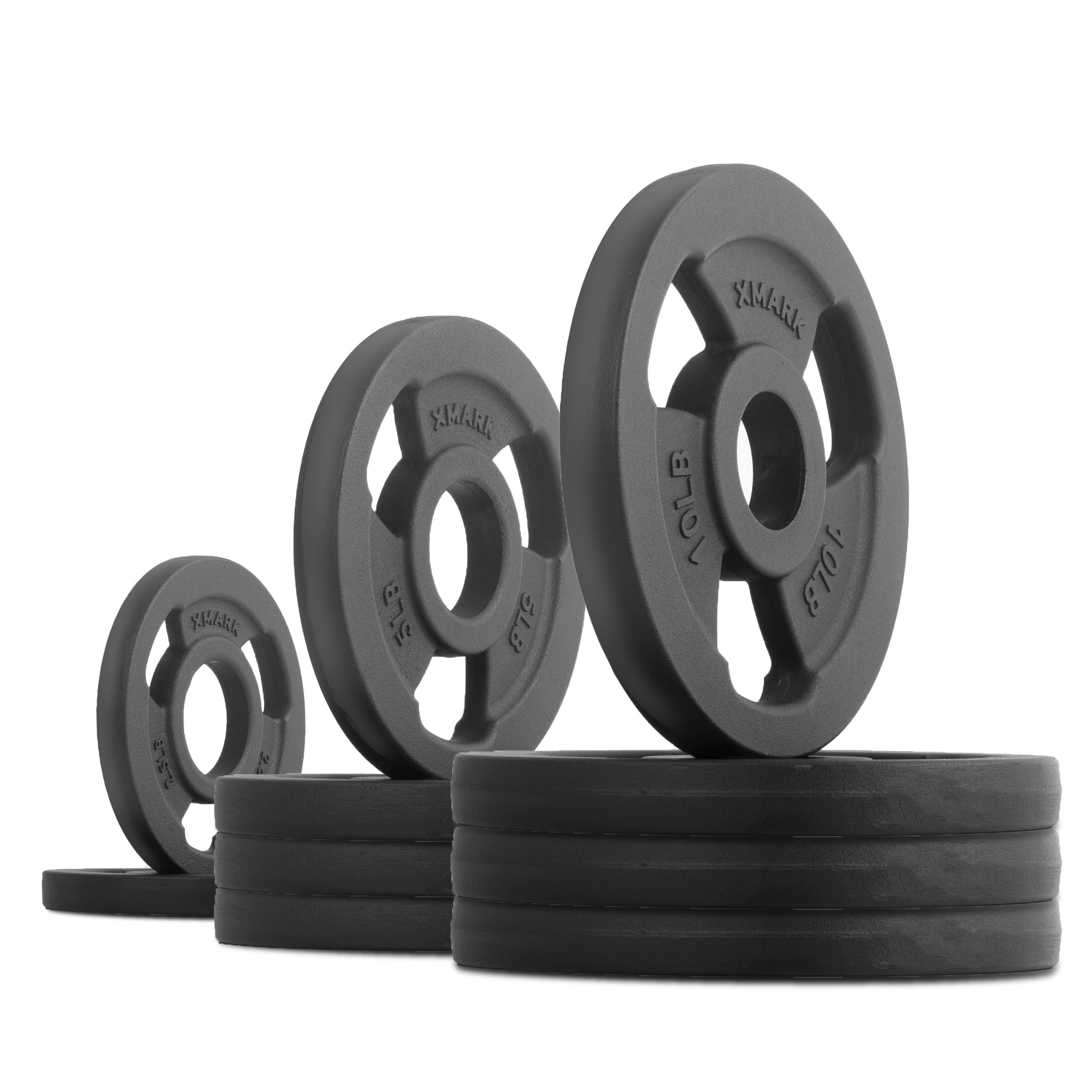 Iron Horse LG&SS Premium Cast Iron Olympic Weight Plate Pairs and Sets