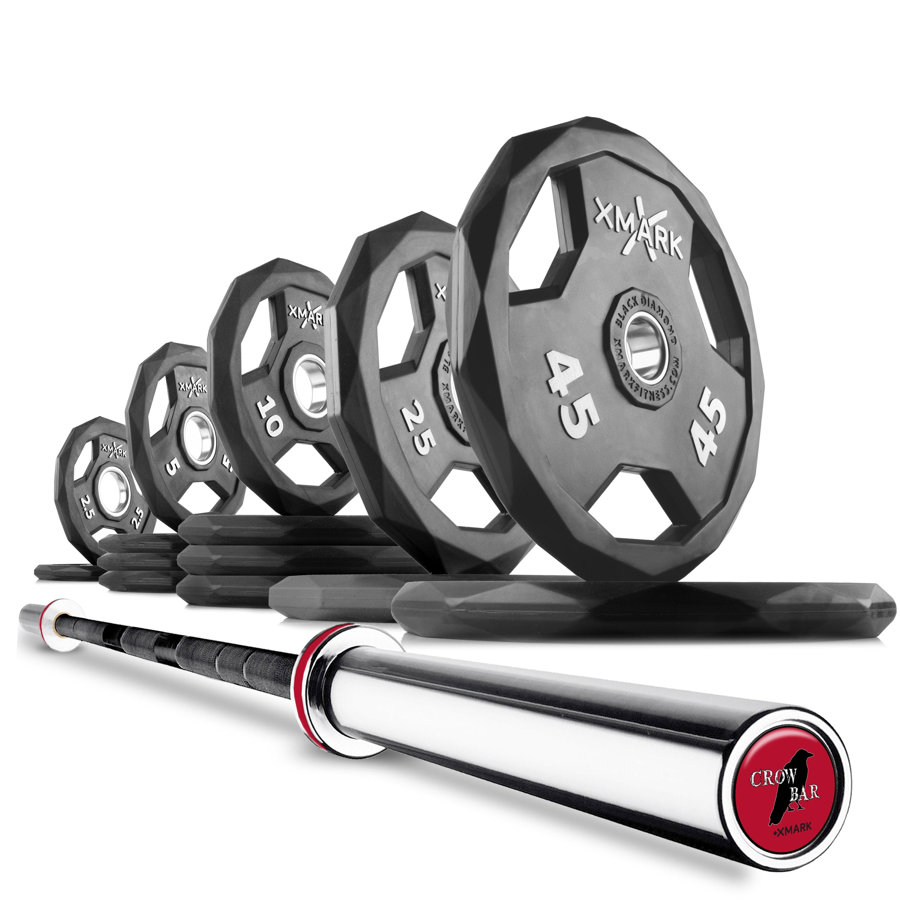 Black Diamond® Olympic Weight Plates and Olympic Barbell Sets