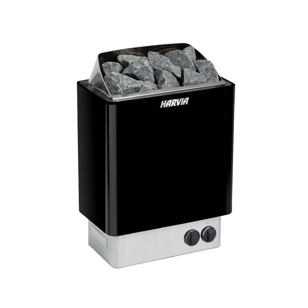 Harvia KIP60B Stainless Steel 6KW Sauna Heater with built-in control - Finnish Sauna Builders