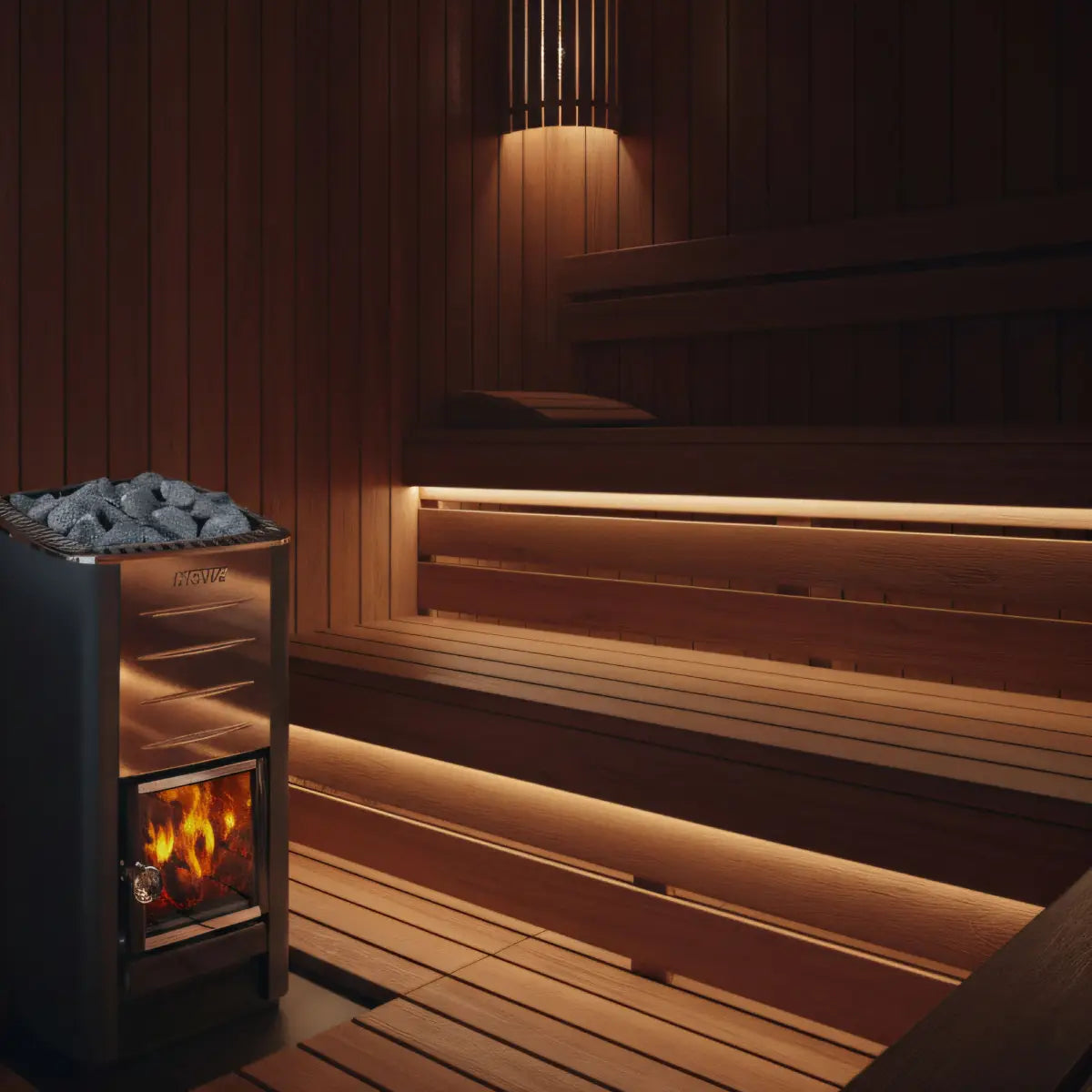 Harvia M3 WKM3 Wood Burning Sauna Stove - Finnish Sauna Builders
