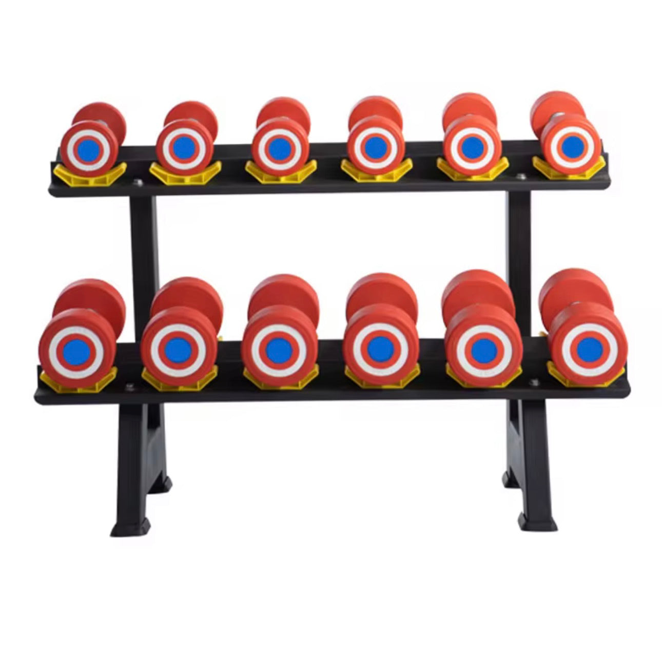 Demo Liberty Red Colored Dumbbells