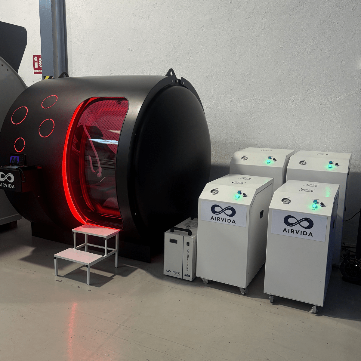 2.0 ATA Hardshell Multiplace Hyperbaric Chamber with BIBS Mask