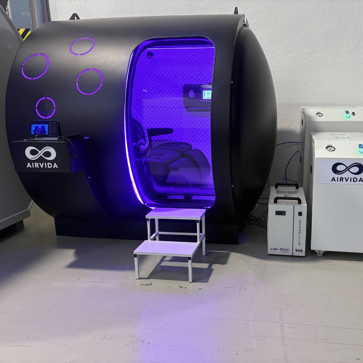 2.0 ATA Hardshell Multiplace Hyperbaric Chamber with BIBS Mask