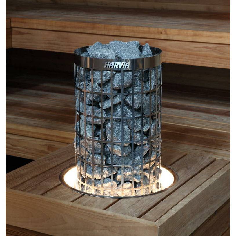 Harvia Cilindro Led Embedding Flange For 11kw Sauna Heaters - Finnish Sauna Builders