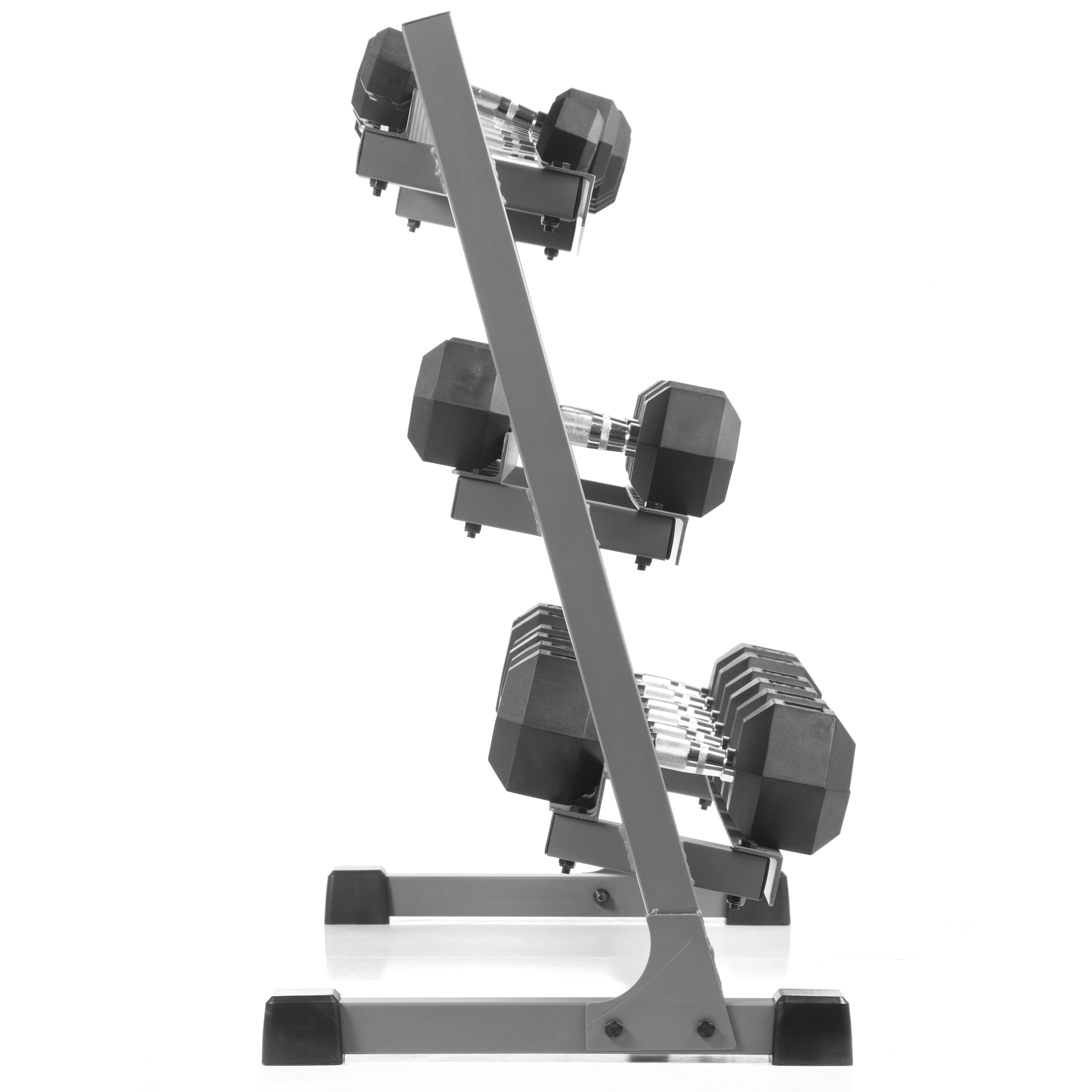 3-Tier Dumbbell Rack - 10 Dumbbell Pairs