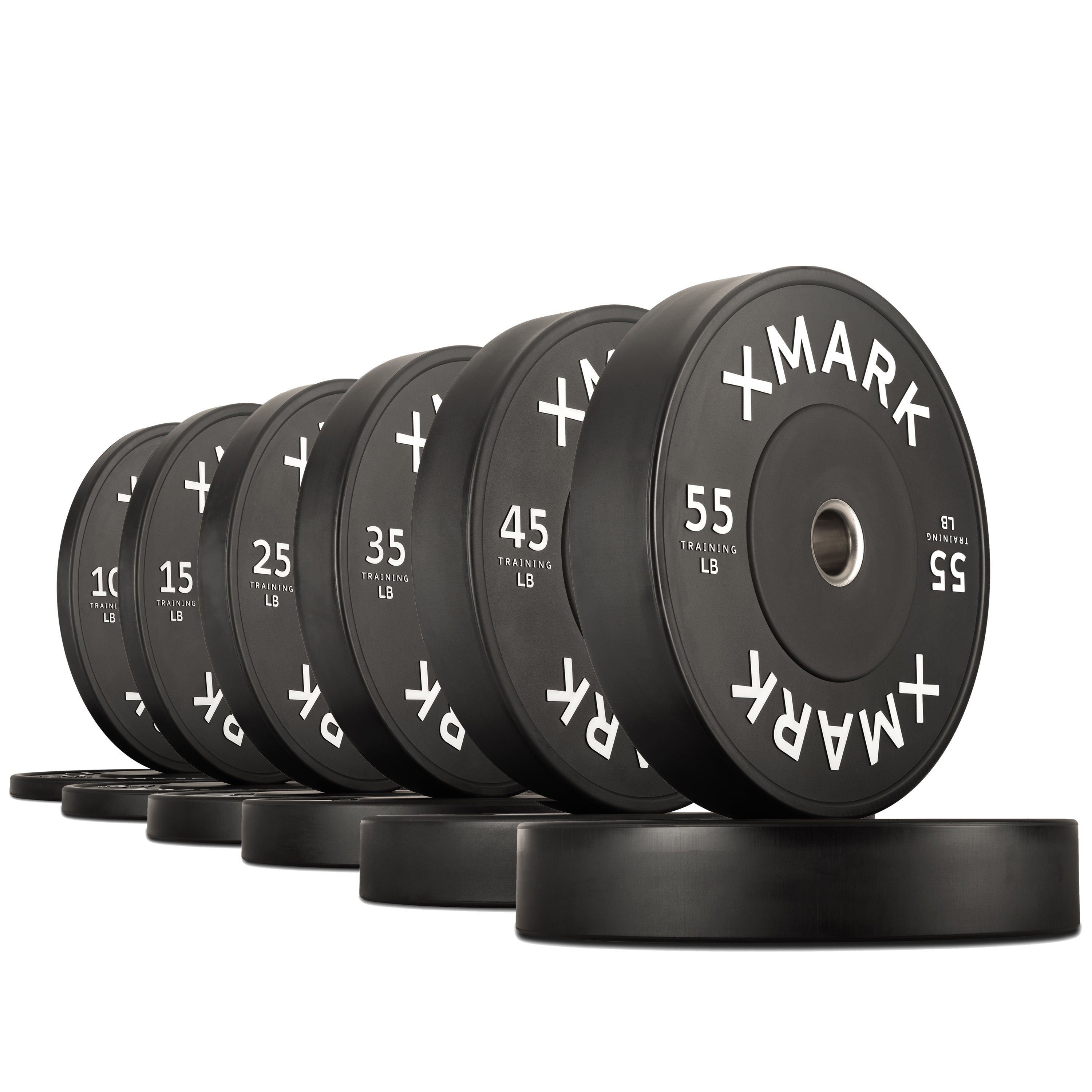 Commercial Black Bumper Plates (LB)