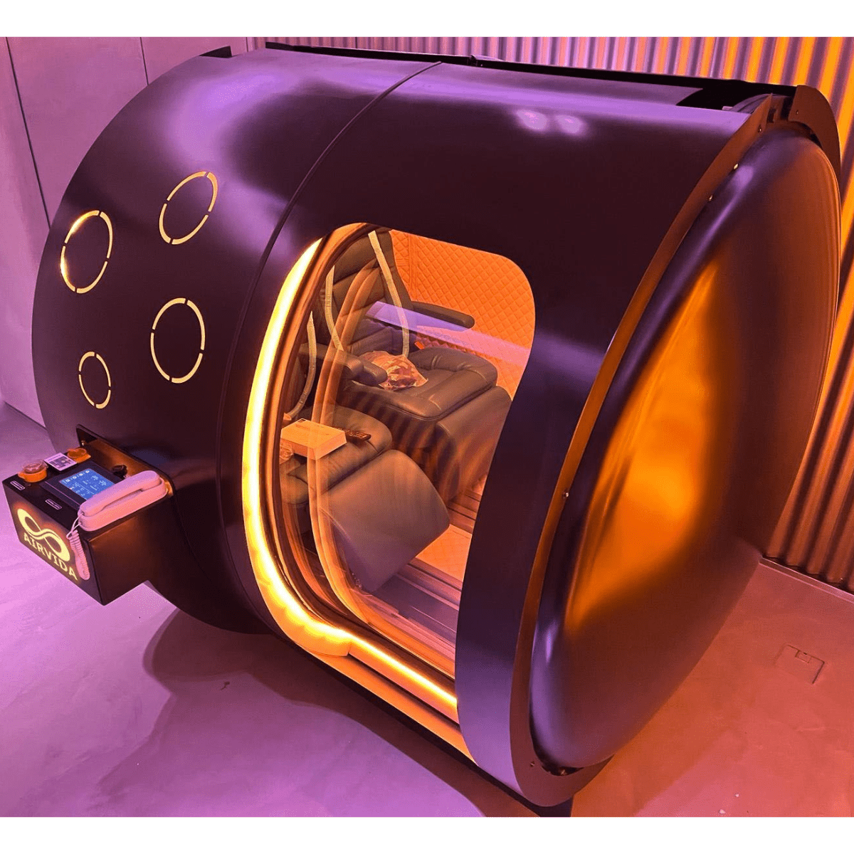 2.0 ATA Hardshell Multiplace Hyperbaric Chamber with BIBS Mask