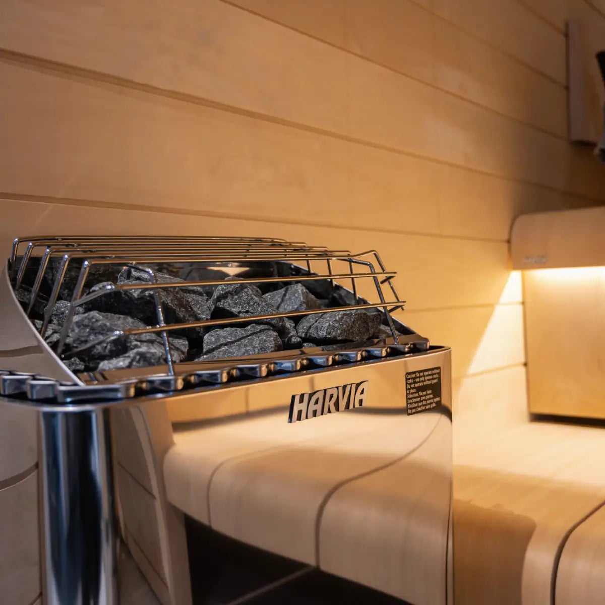 Harvia KIP60W Stainless Steel 6KW Sauna Heater - Finnish Sauna Builders