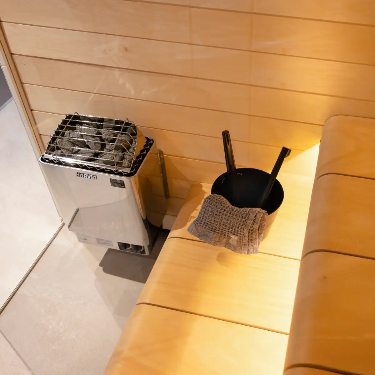 Harvia KIP80W Stainless Steel 8KW Sauna Heater - Finnish Sauna Builders