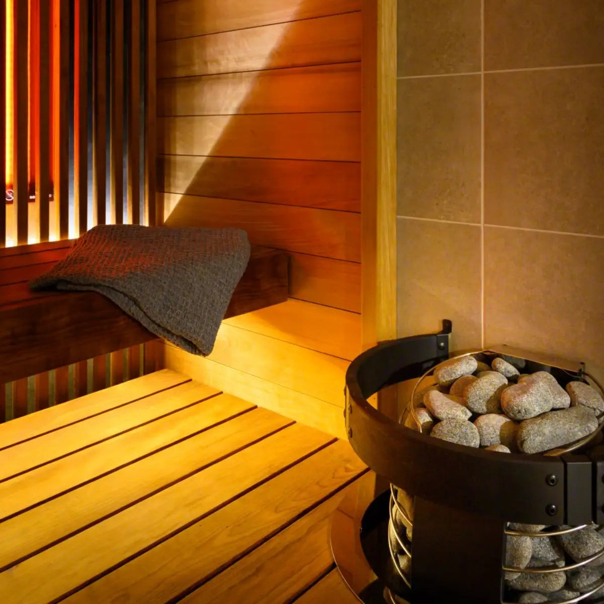 Harvia Spirit Safety Railing - Finnish Sauna Builders