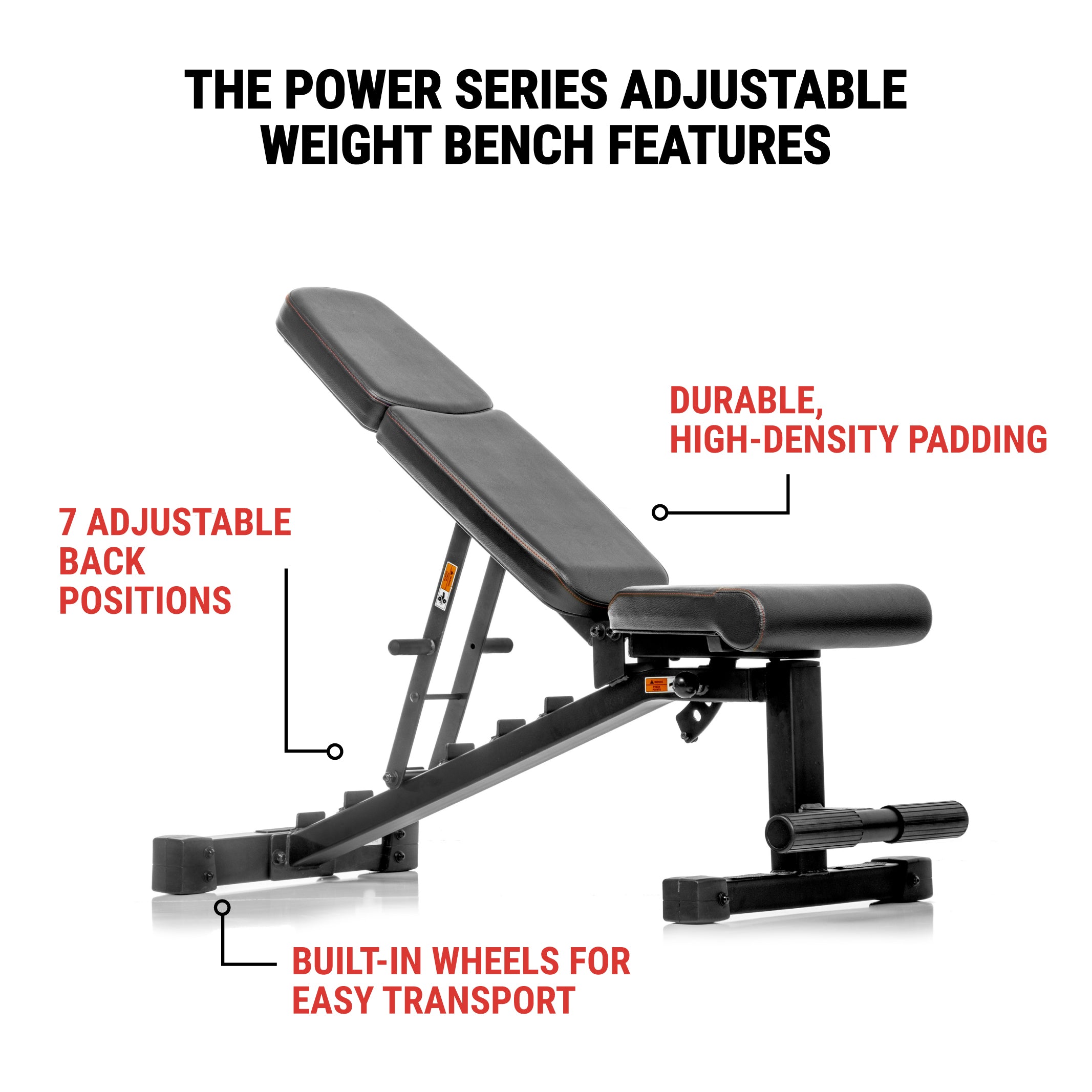 Power Series Adjustable Dumbbell Weight Bench