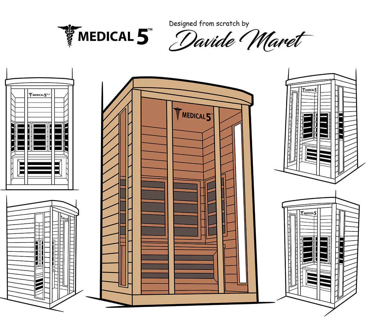 3 Person Home Infrared Sauna | Medical 5™