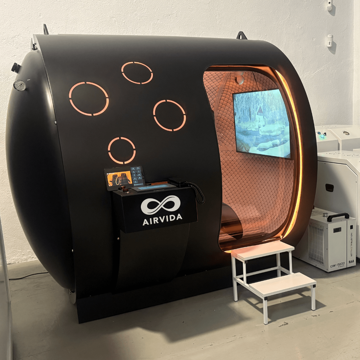 2.0 ATA Hardshell Multiplace Hyperbaric Chamber with BIBS Mask