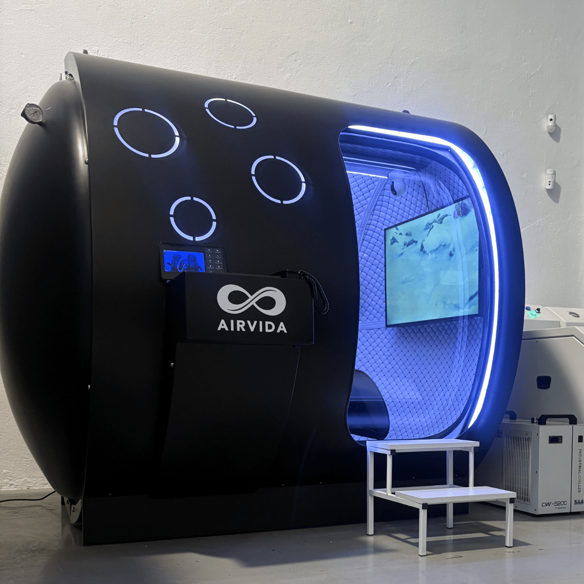 2.0 ATA Hardshell Multiplace Hyperbaric Chamber with BIBS Mask