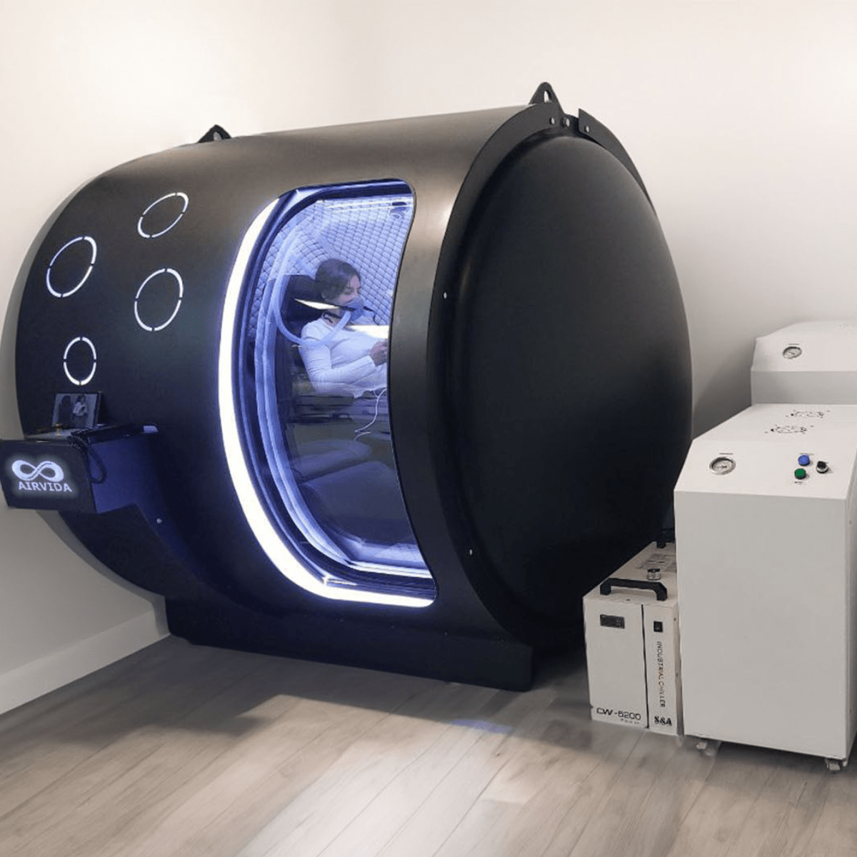 2.0 ATA Hardshell Multiplace Hyperbaric Chamber with BIBS Mask