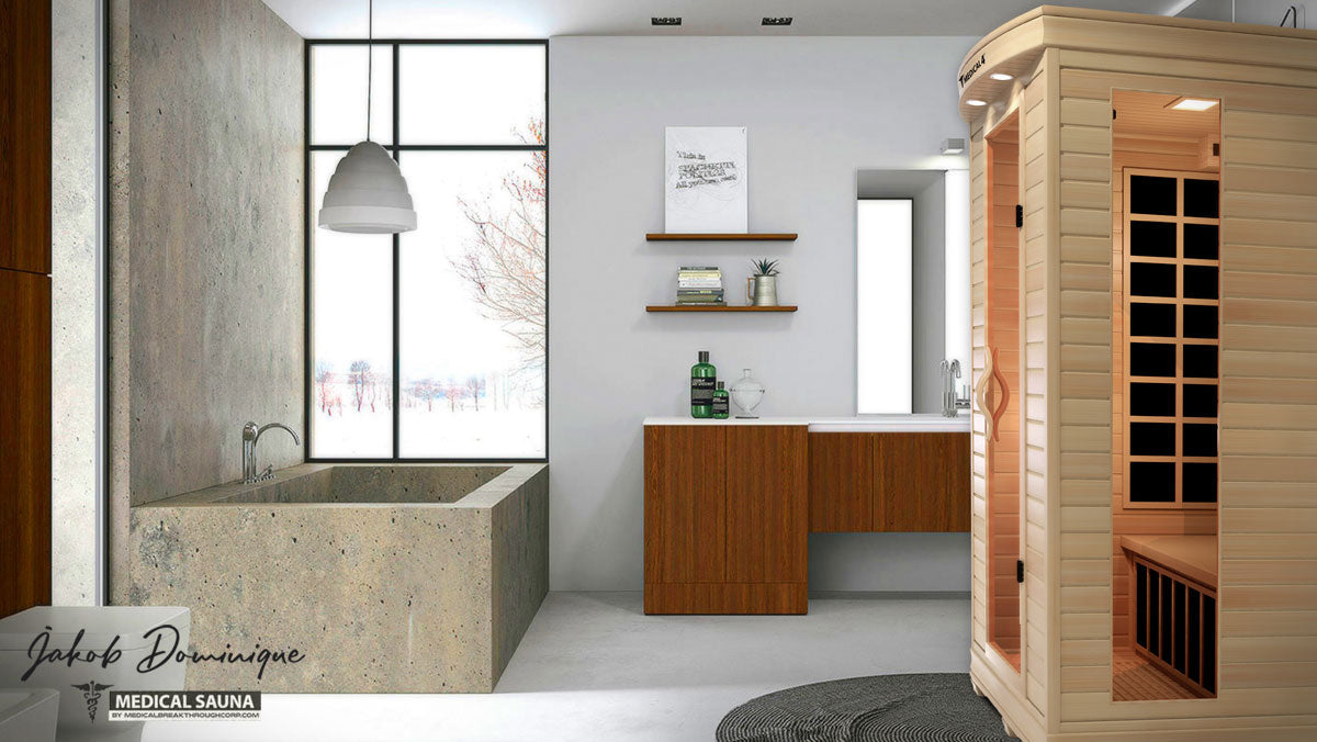 2 Person Home Full Spectrum Infrared Sauna | Medical 4™
