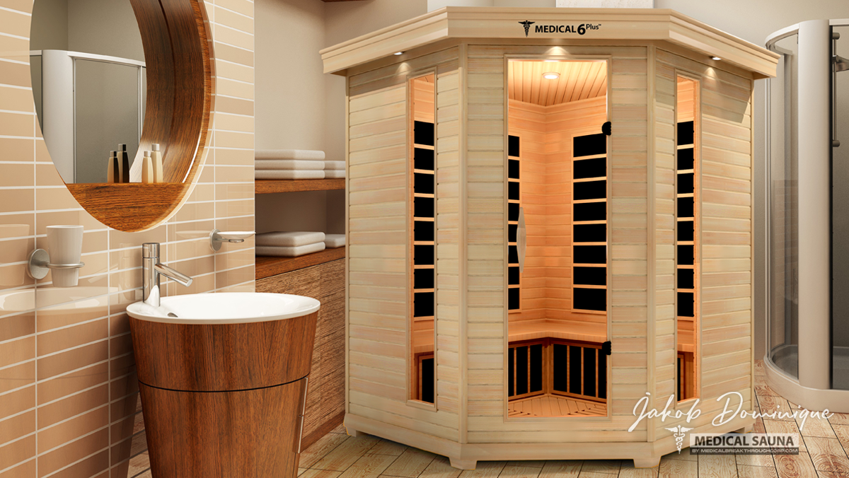 6 Person Indoor Infrared Full Spectrum Sauna | Medical 6 Plus™